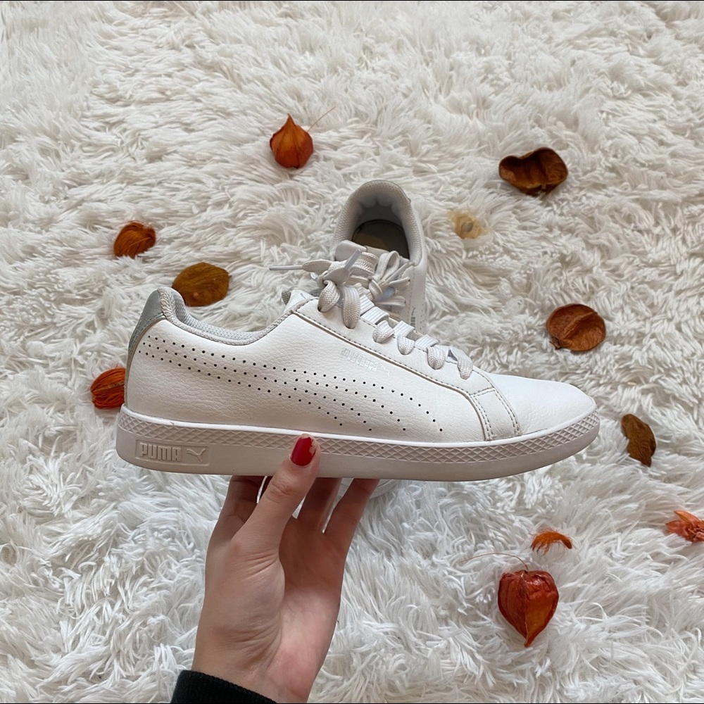 White Puma Sneakers